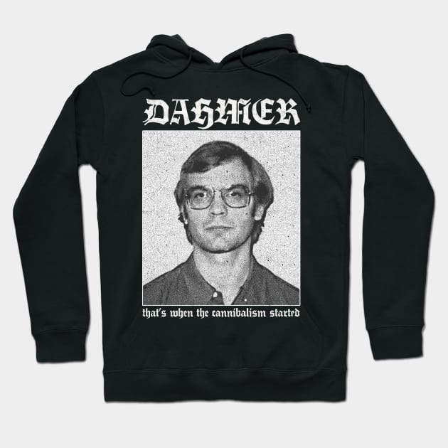 Jeffery Dahmer †††† 90s Style Nihilism Design Hoodie by unknown_pleasures